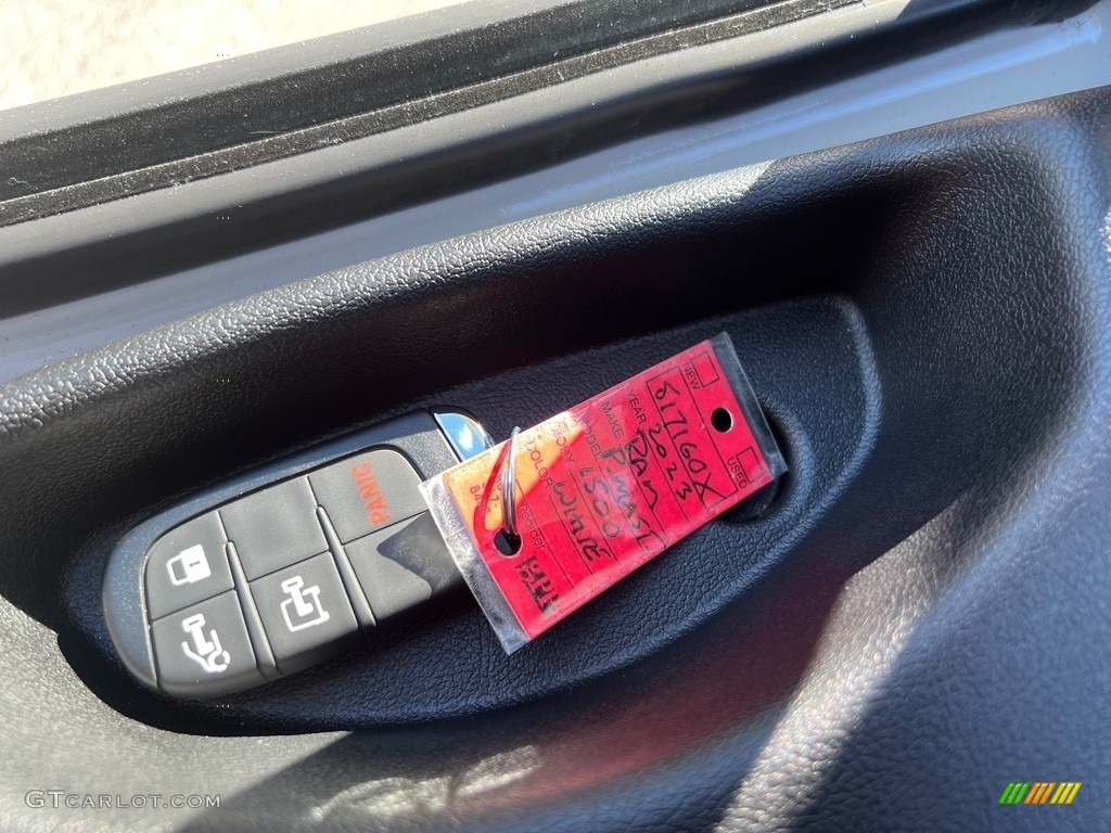 2023 ProMaster 1500 Low Roof Cargo Van - Bright White / Black photo #24