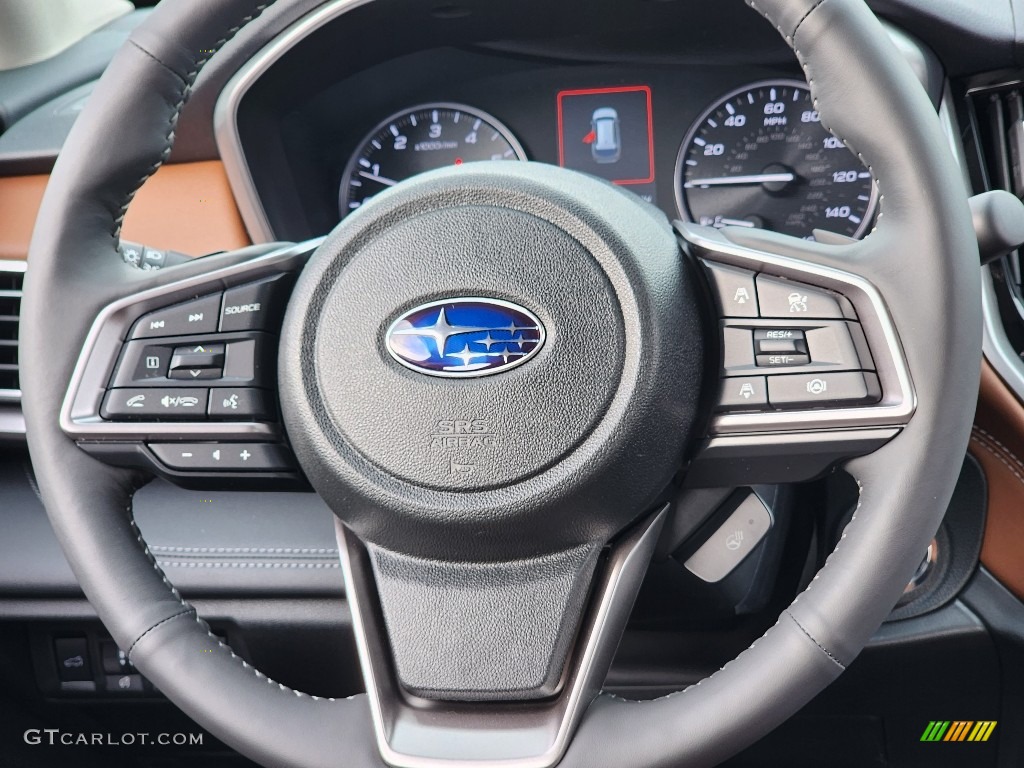 2024 Subaru Outback Touring XT Java Brown Steering Wheel Photo #146726462