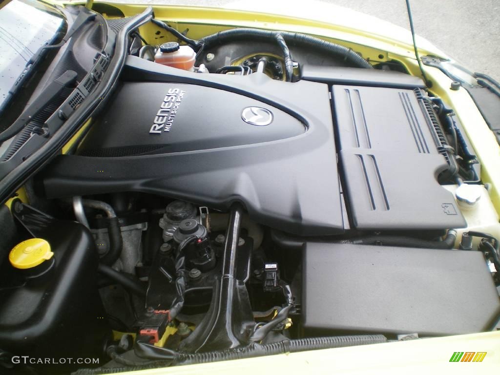 2004 RX-8  - Lightning Yellow / Black/Chapparal photo #19