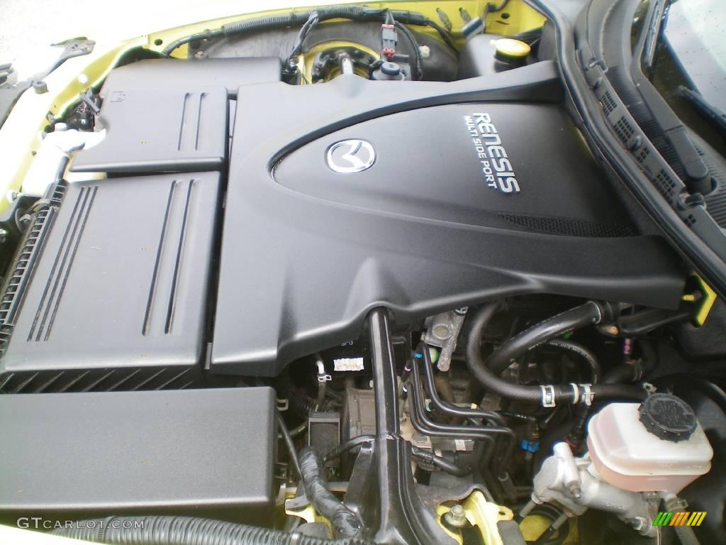 2004 RX-8  - Lightning Yellow / Black/Chapparal photo #20