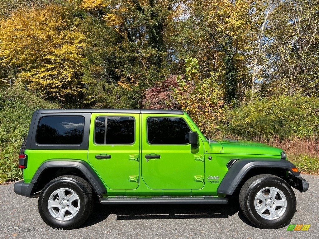 Mojito! 2019 Jeep Wrangler Unlimited Sport 4x4 Exterior Photo #146726729