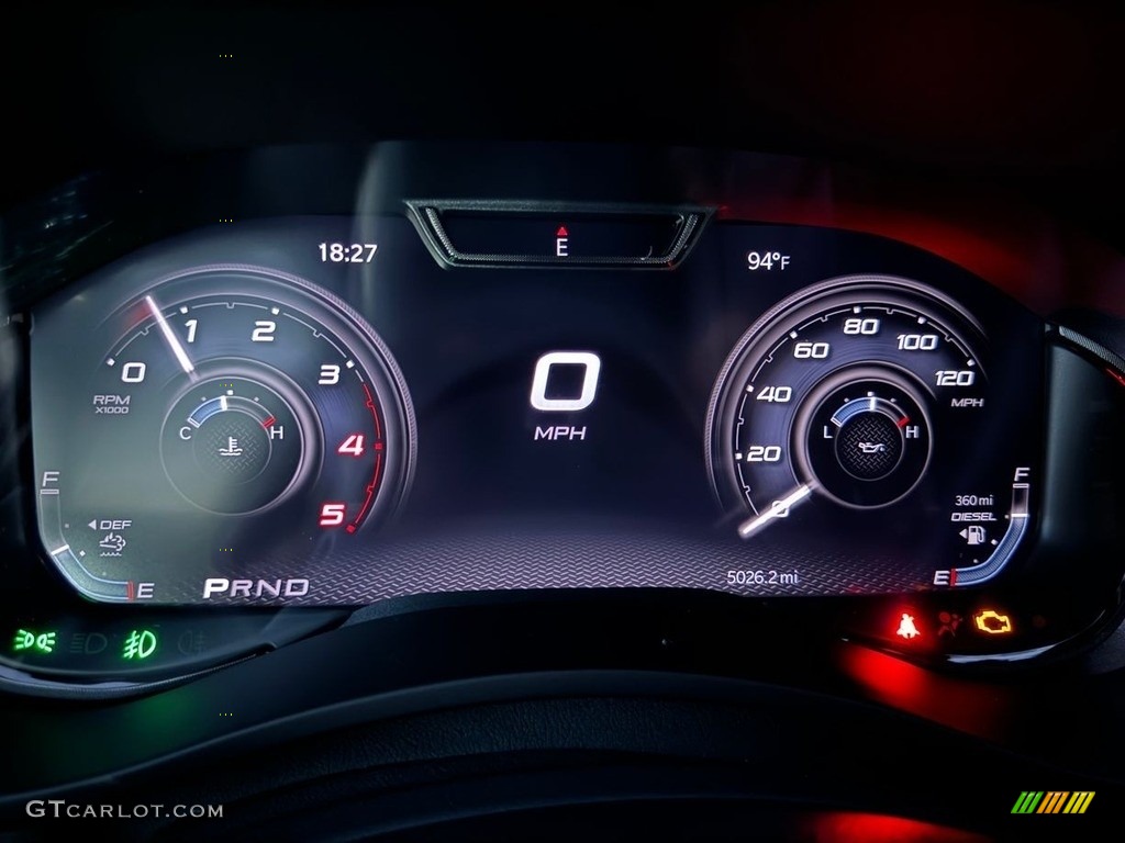 2023 Ram 2500 Limited Mega Cab 4x4 Gauges Photo #146726879