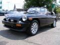 Black 1980 MG MGB Mark III Limited Edition