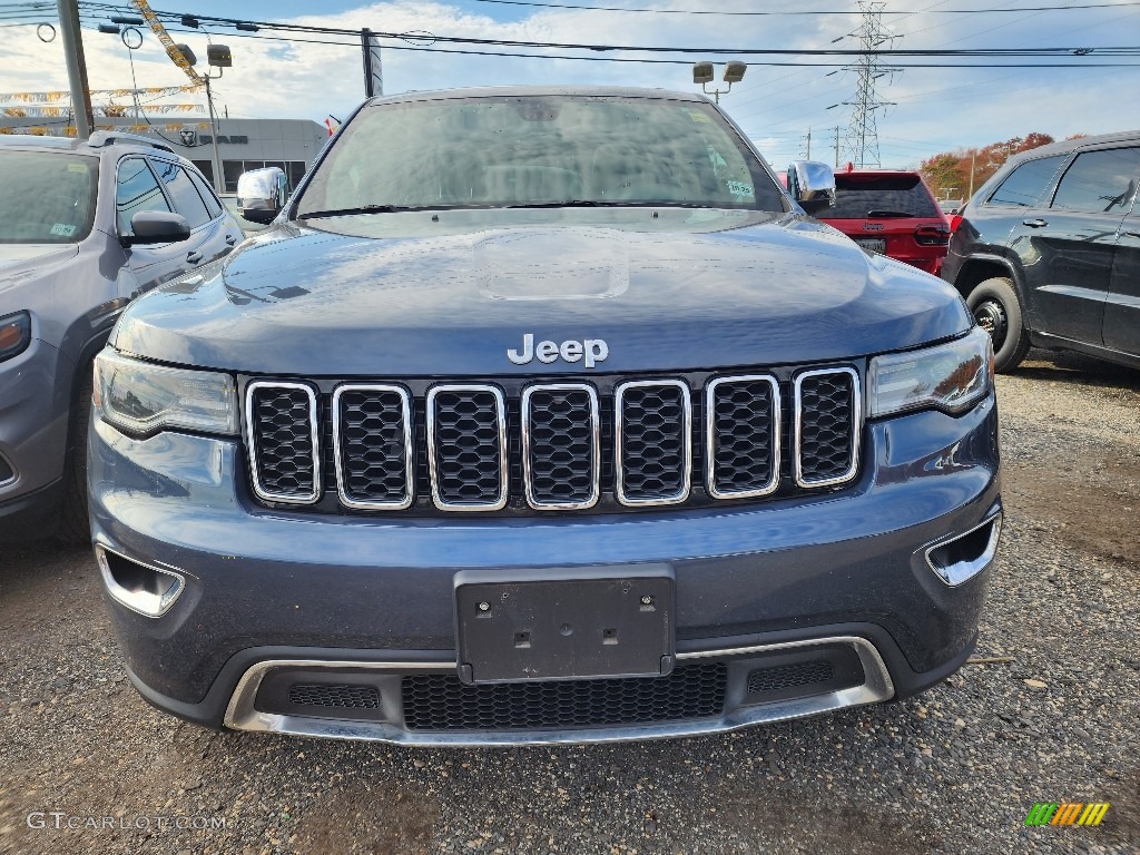 2021 Grand Cherokee Limited 4x4 - Slate Blue Pearl / Black photo #2