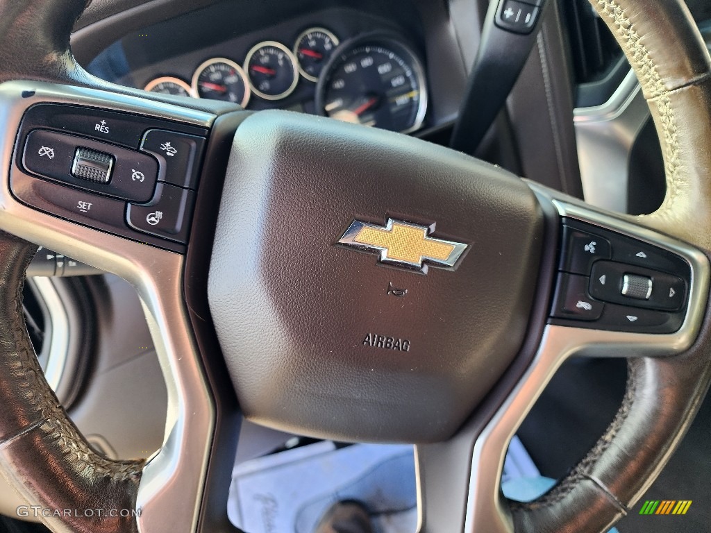 2019 Silverado 1500 LT Crew Cab 4WD - Havana Brown Metallic / Dark Ash/Jet Black photo #12