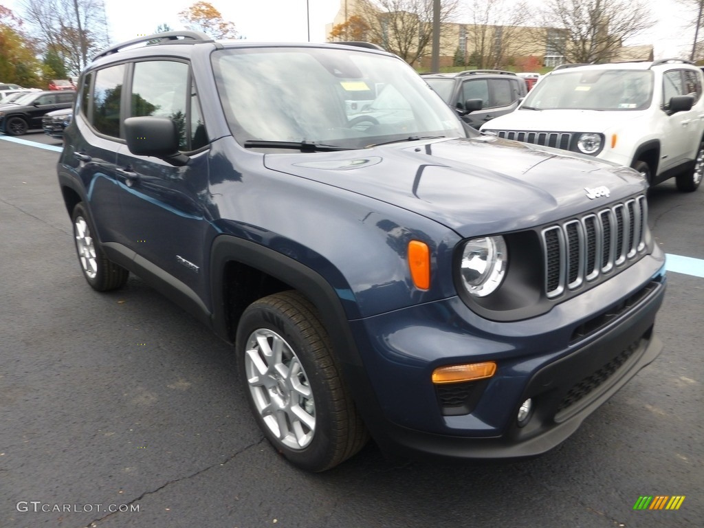 Slate Blue Pearl 2023 Jeep Renegade Latitude 4x4 Exterior Photo #146727902