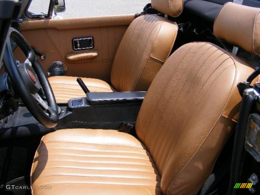 Tan Interior 1980 MG MGB Mark III Limited Edition Photo #14672795