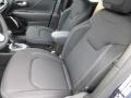 Black 2023 Jeep Renegade Latitude 4x4 Interior Color