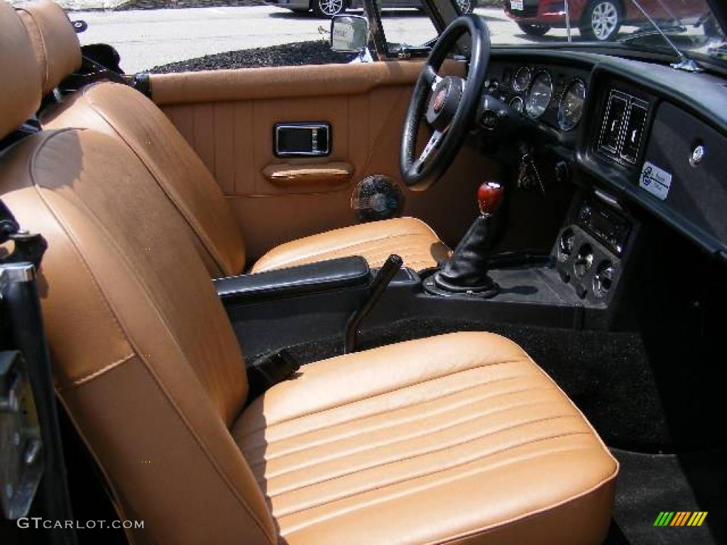 Tan Interior 1980 MG MGB Mark III Limited Edition Photo #14672805