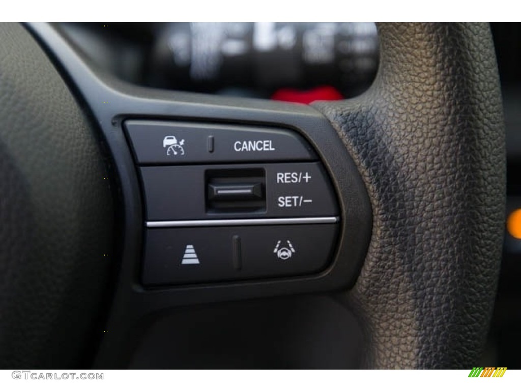 2024 Honda CR-V EX Black Steering Wheel Photo #146728178