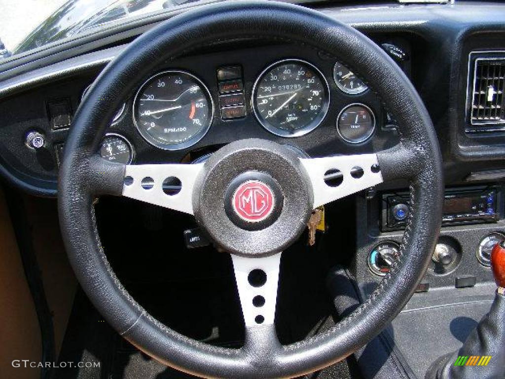 1980 MG MGB Mark III Limited Edition Steering Wheel Photos