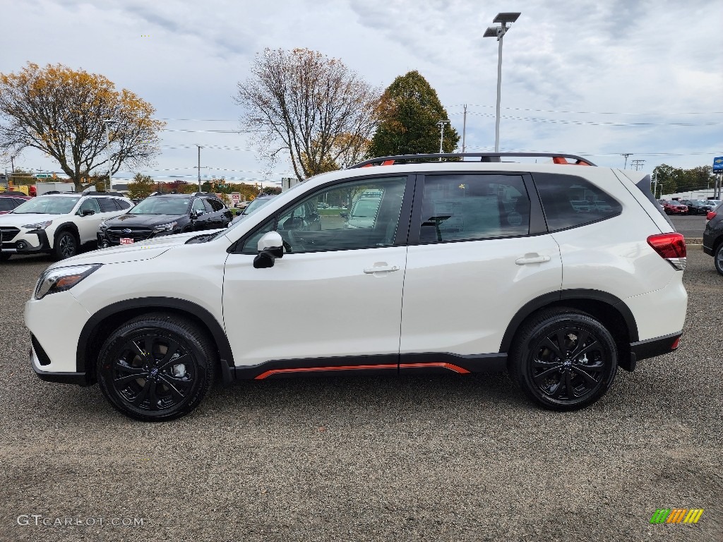Crystal White Pearl 2023 Subaru Forester Sport Exterior Photo #146728361