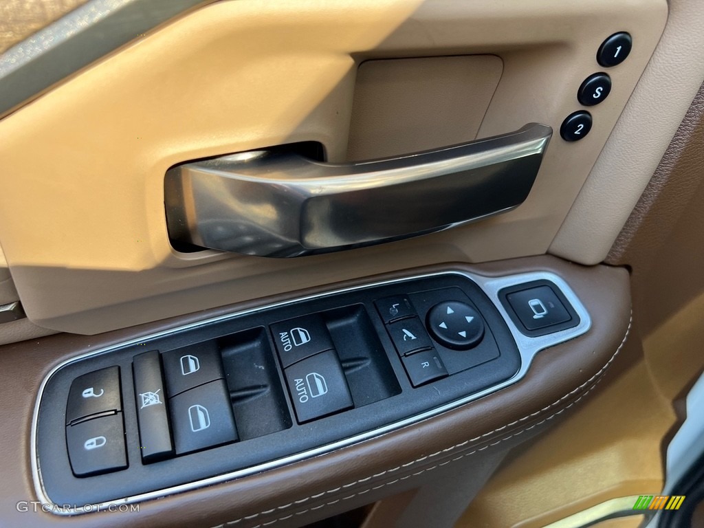 2022 Ram 2500 Limited Longhorn Crew Cab 4x4 Mountain Brown/Light Mountain Brown Door Panel Photo #146728598