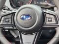 2023 Subaru WRX Carbon Black Interior Steering Wheel Photo