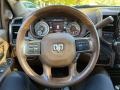 Mountain Brown/Light Mountain Brown 2022 Ram 2500 Limited Longhorn Crew Cab 4x4 Steering Wheel