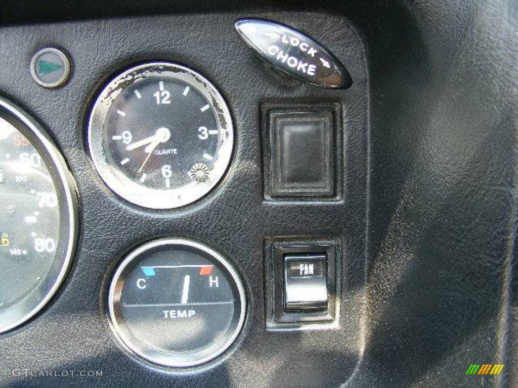 1980 MG MGB Mark III Limited Edition Controls Photos