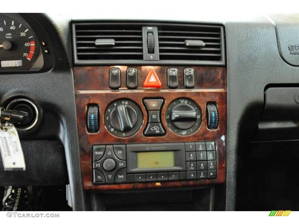 1999 C 230 Kompressor Sedan - Black / Black photo #8