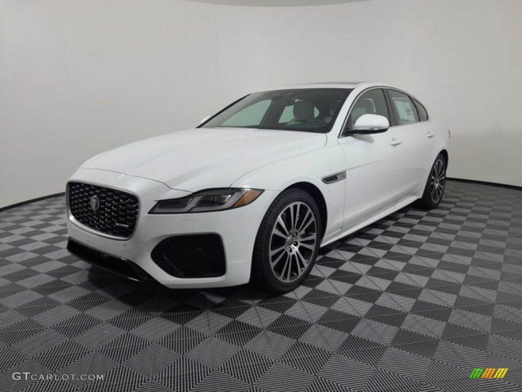 Fuji White 2024 Jaguar XF P250 R-Dynamic SE Exterior Photo #146729457