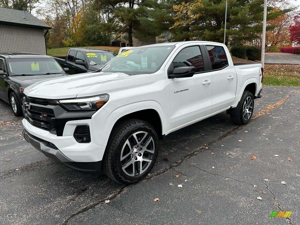 Summit White 2023 Chevrolet Colorado Z71 Crew Cab 4x4 Exterior Photo #146729478