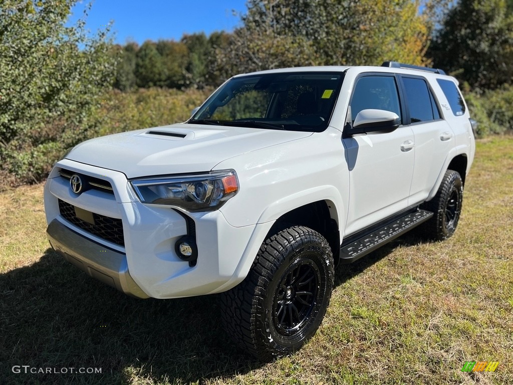 White 2022 Toyota 4Runner TRD Off Road 4x4 Exterior Photo #146729486