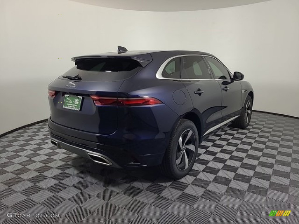 2024 F-PACE P400 R-Dynamic S - Portofino Blue Metallic / Ebony/Ebony photo #2