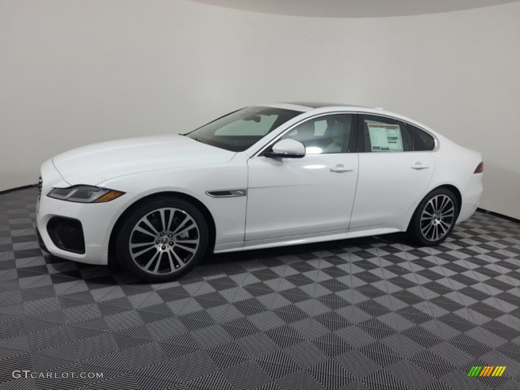 Fuji White 2024 Jaguar XF P250 R-Dynamic SE Exterior Photo #146729570