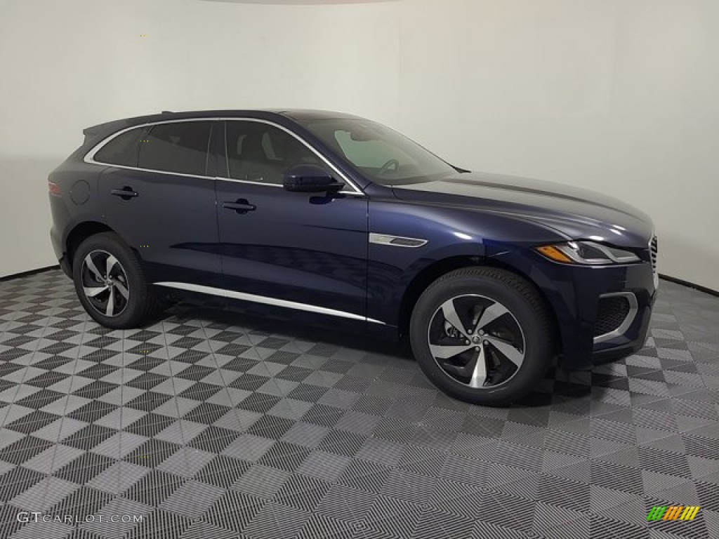Portofino Blue Metallic 2024 Jaguar F-PACE P400 R-Dynamic S Exterior Photo #146729684