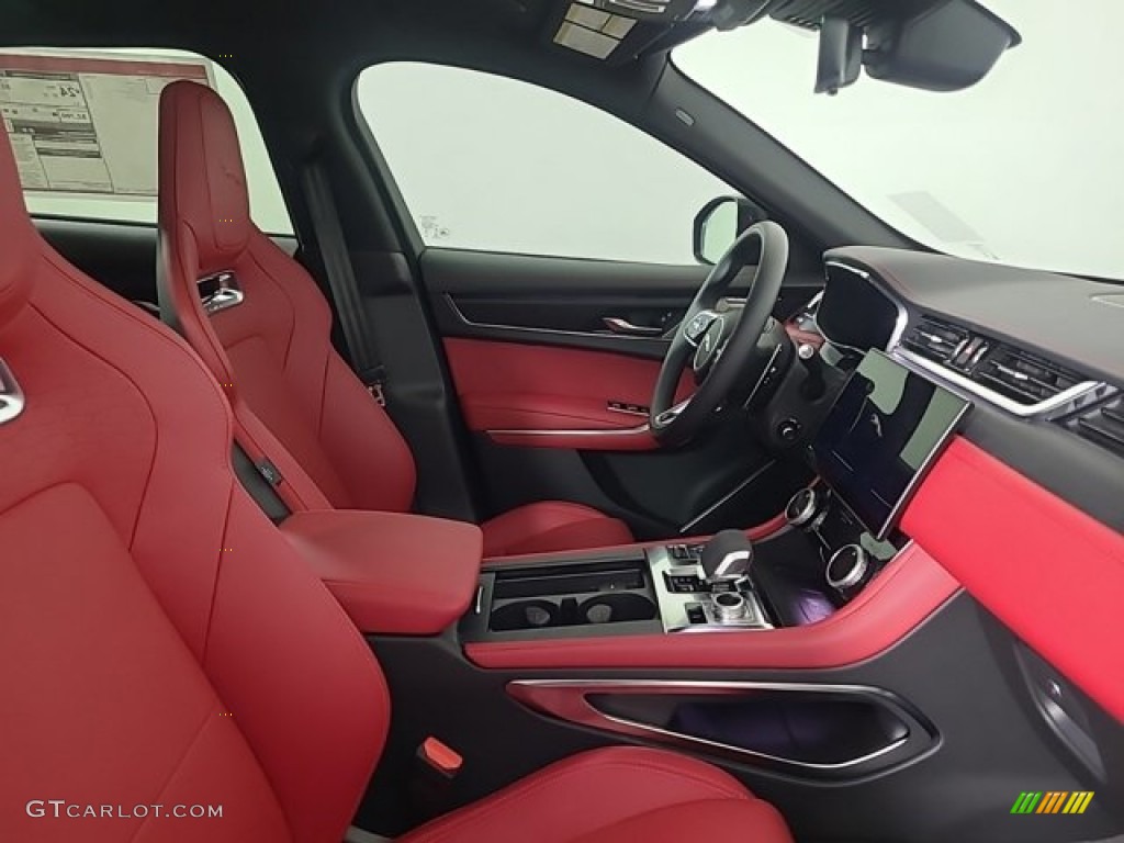 Mars Red/Ebony Interior 2024 Jaguar F-PACE P250 R-Dynamic S Photo #146730118