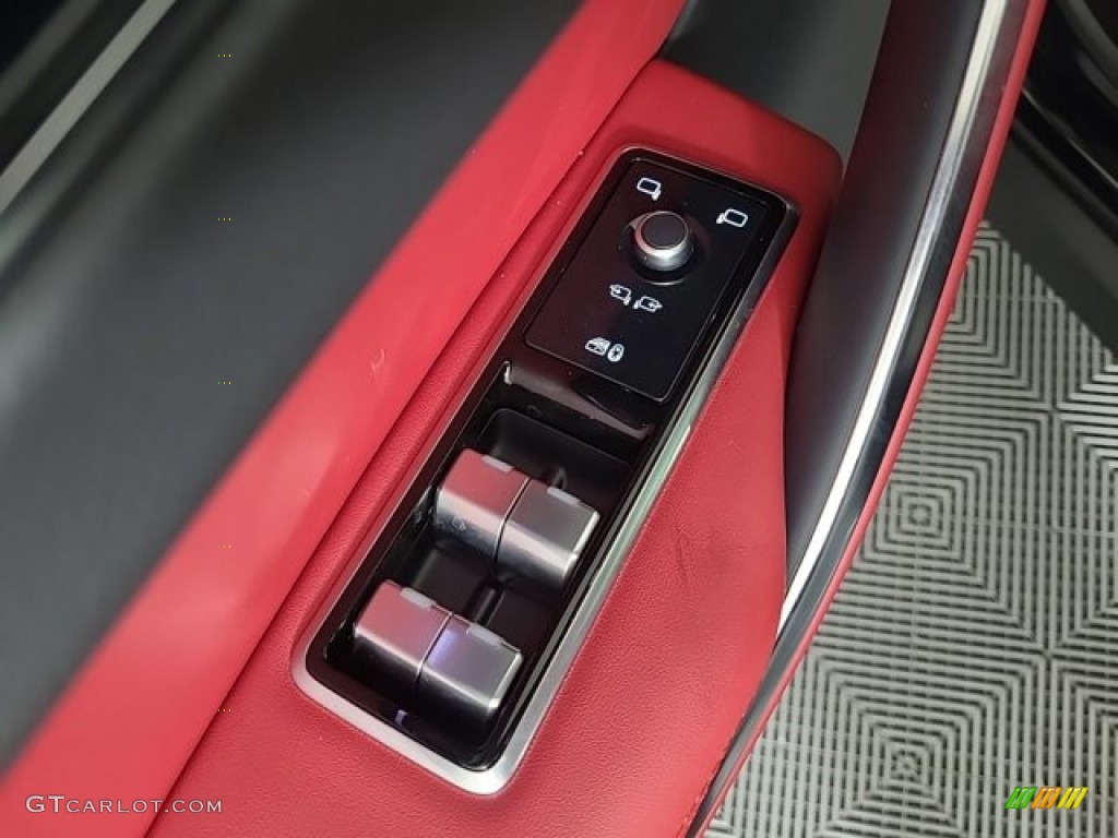2024 F-PACE P250 R-Dynamic S - Santorini Black Metallic / Mars Red/Ebony photo #14