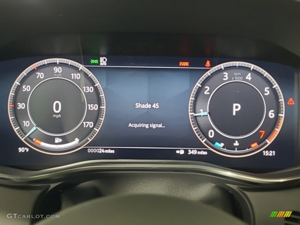2024 F-PACE P250 R-Dynamic S - Santorini Black Metallic / Mars Red/Ebony photo #15
