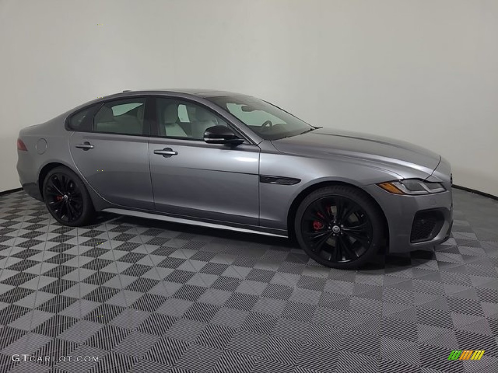 Eiger Gray 2024 Jaguar XF P250 R-Dynamic SE Exterior Photo #146730557