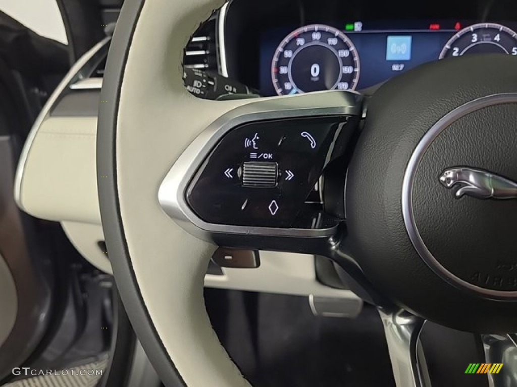 2024 Jaguar XF P250 R-Dynamic SE Light Oyster/Ebony Steering Wheel Photo #146730653