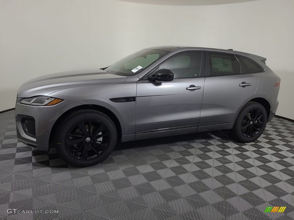 Eiger Gray Metallic 2024 Jaguar FPACE P250 RDynamic S Exterior Photo