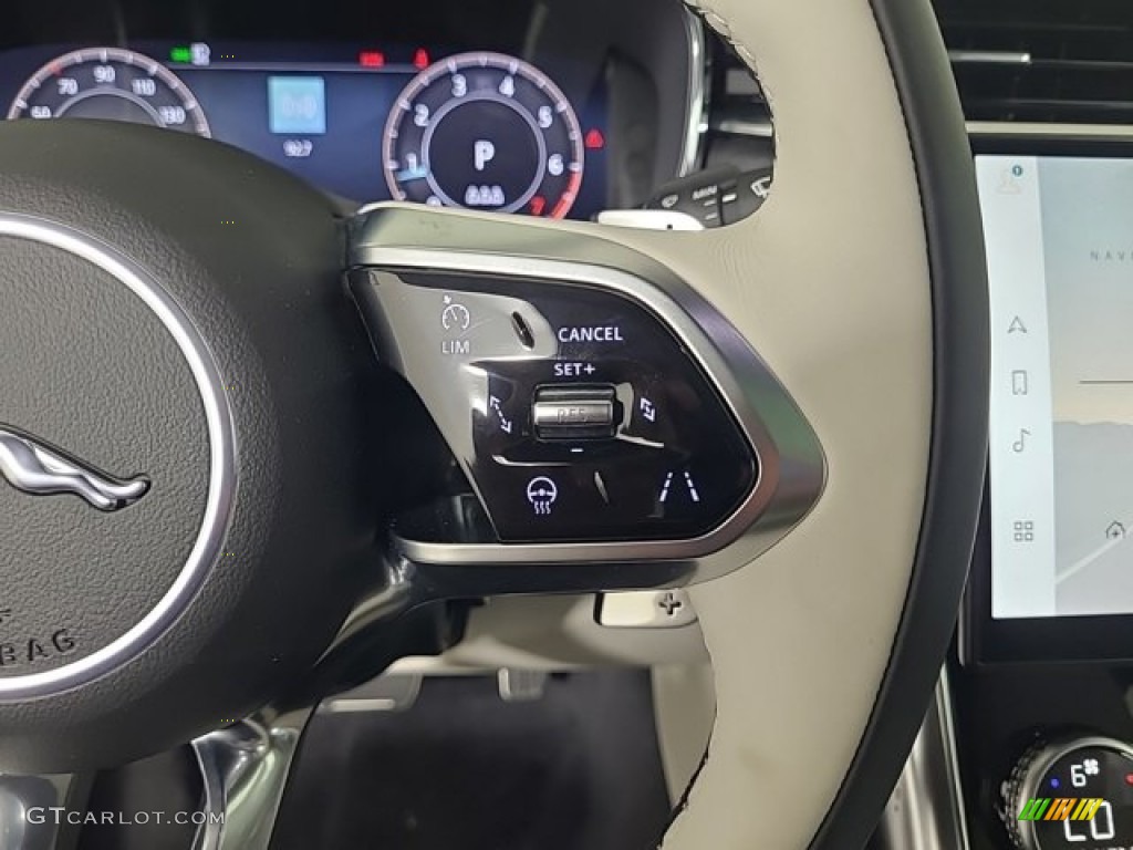 2024 Jaguar XF P250 R-Dynamic SE Light Oyster/Ebony Steering Wheel Photo #146730674