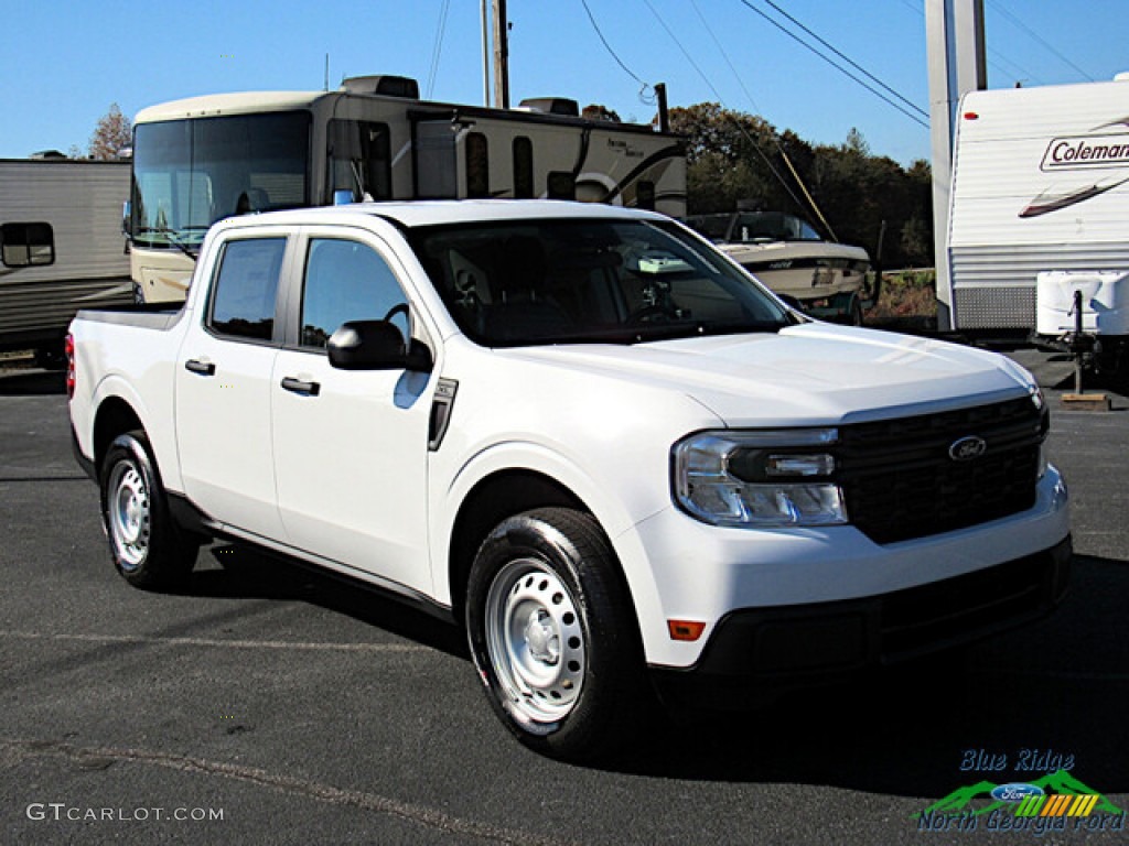 Oxford White 2023 Ford Maverick XL Exterior Photo #146731300