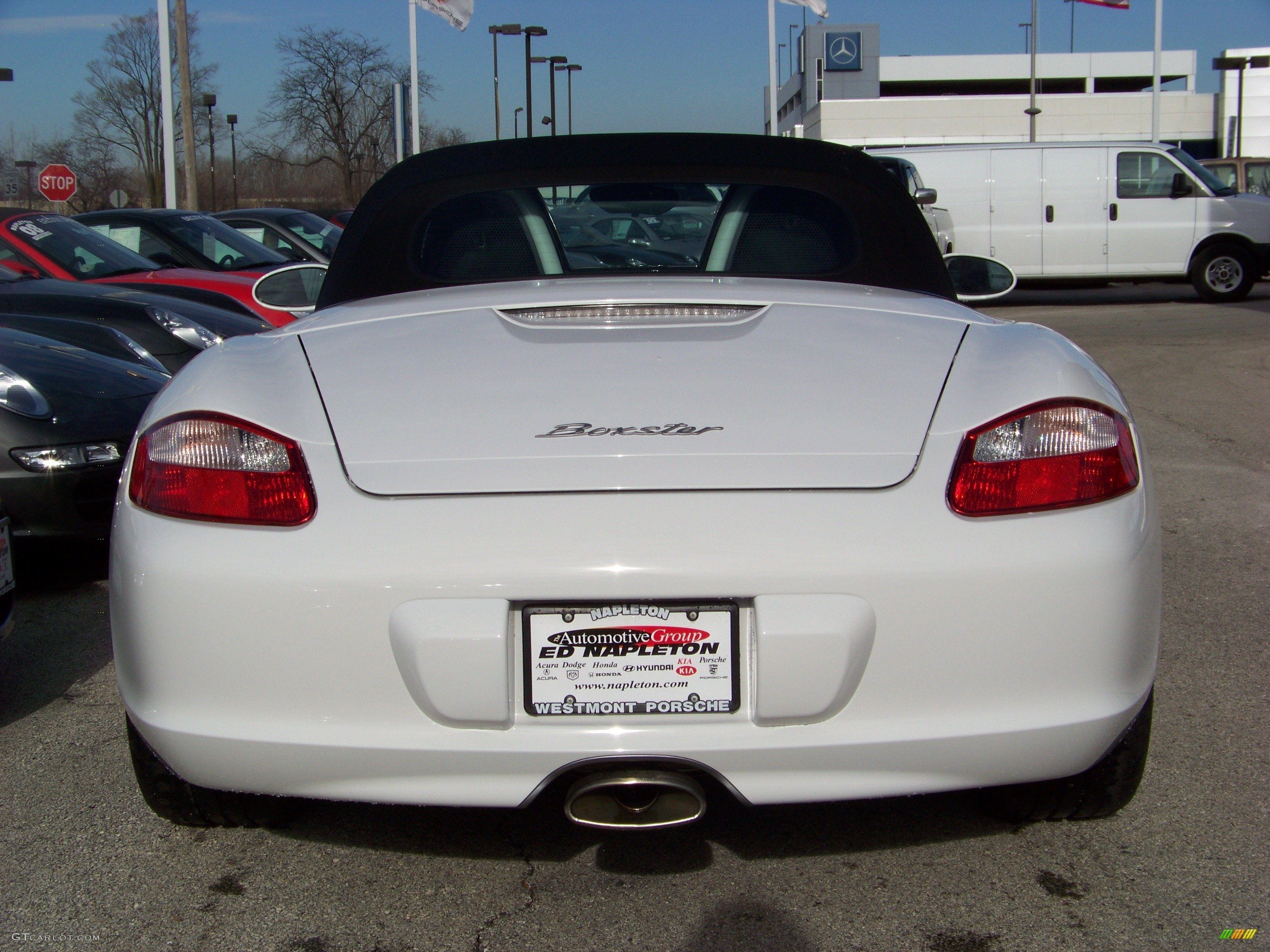 2008 Boxster  - Carrara White / Black photo #4