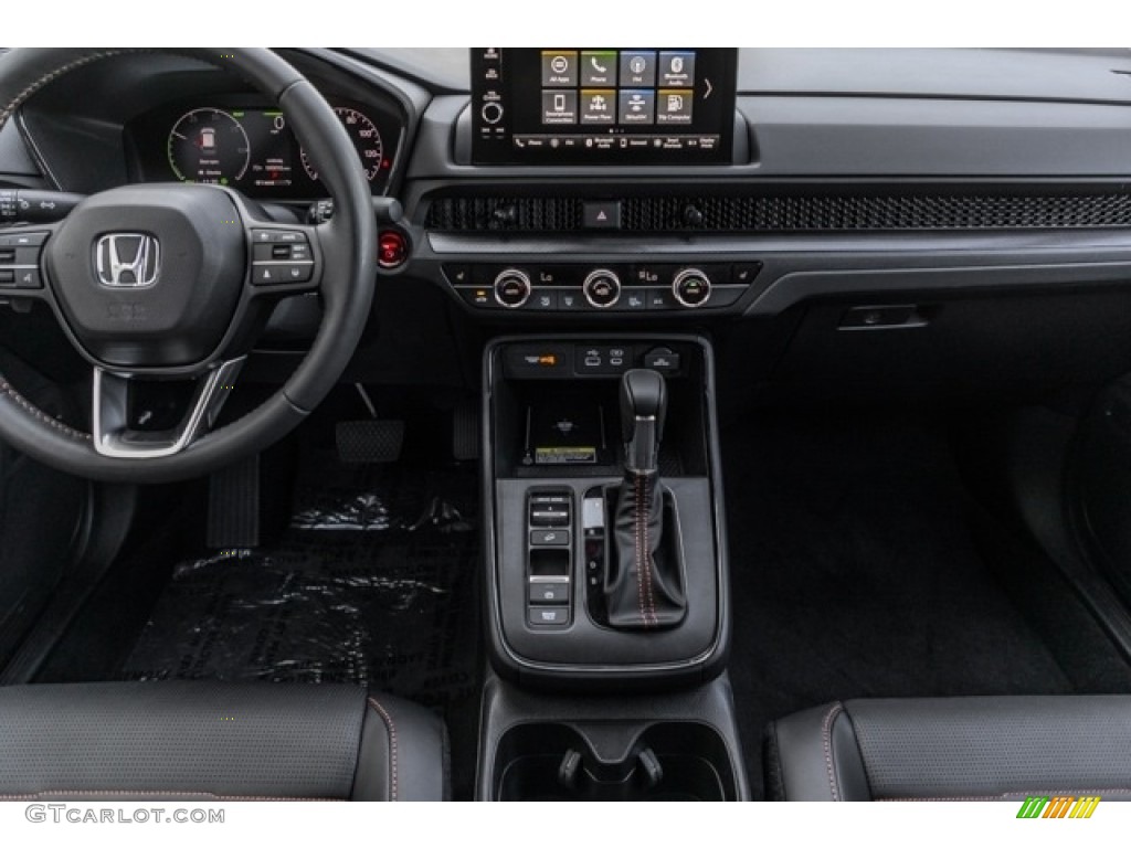 2024 Honda CR-V Sport-L Hybrid Black Dashboard Photo #146731465