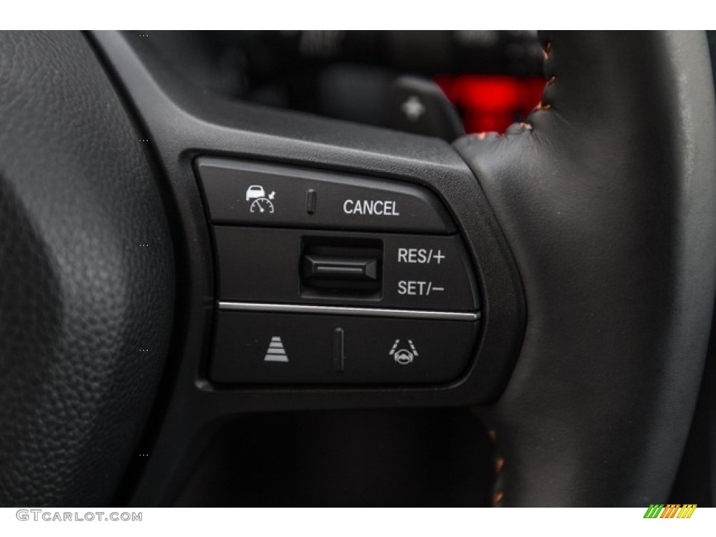 2024 Honda CR-V Sport-L Hybrid Black Steering Wheel Photo #146731519