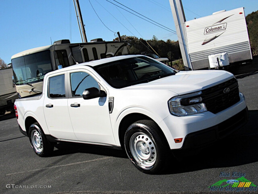 Oxford White 2023 Ford Maverick XL Exterior Photo #146731657