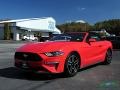 2021 Race Red Ford Mustang EcoBoost Premium Convertible  photo #24