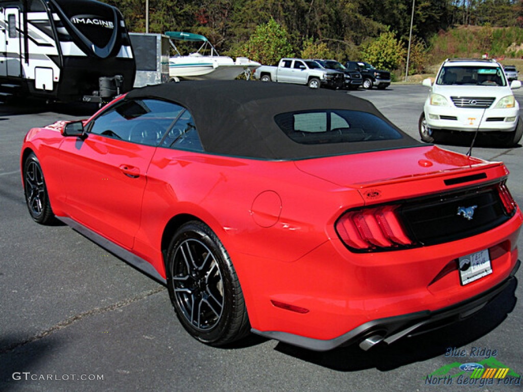 2021 Mustang EcoBoost Premium Convertible - Race Red / Ebony photo #25