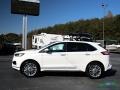 Star White Metallic Tri-Coat 2024 Ford Edge Titanium AWD Exterior
