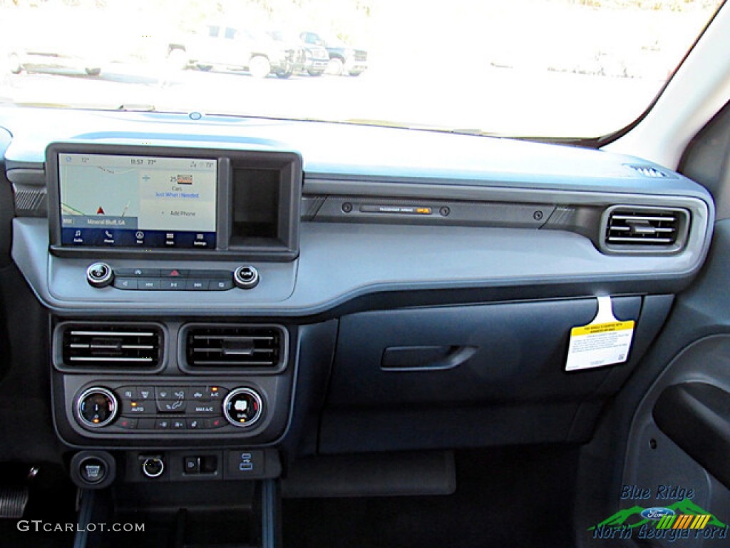 2023 Ford Maverick Lariat Tremor AWD Black Onyx Dashboard Photo #146732164