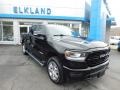 Diamond Black Crystal Pearl - 1500 Big Horn Crew Cab 4x4 Photo No. 4