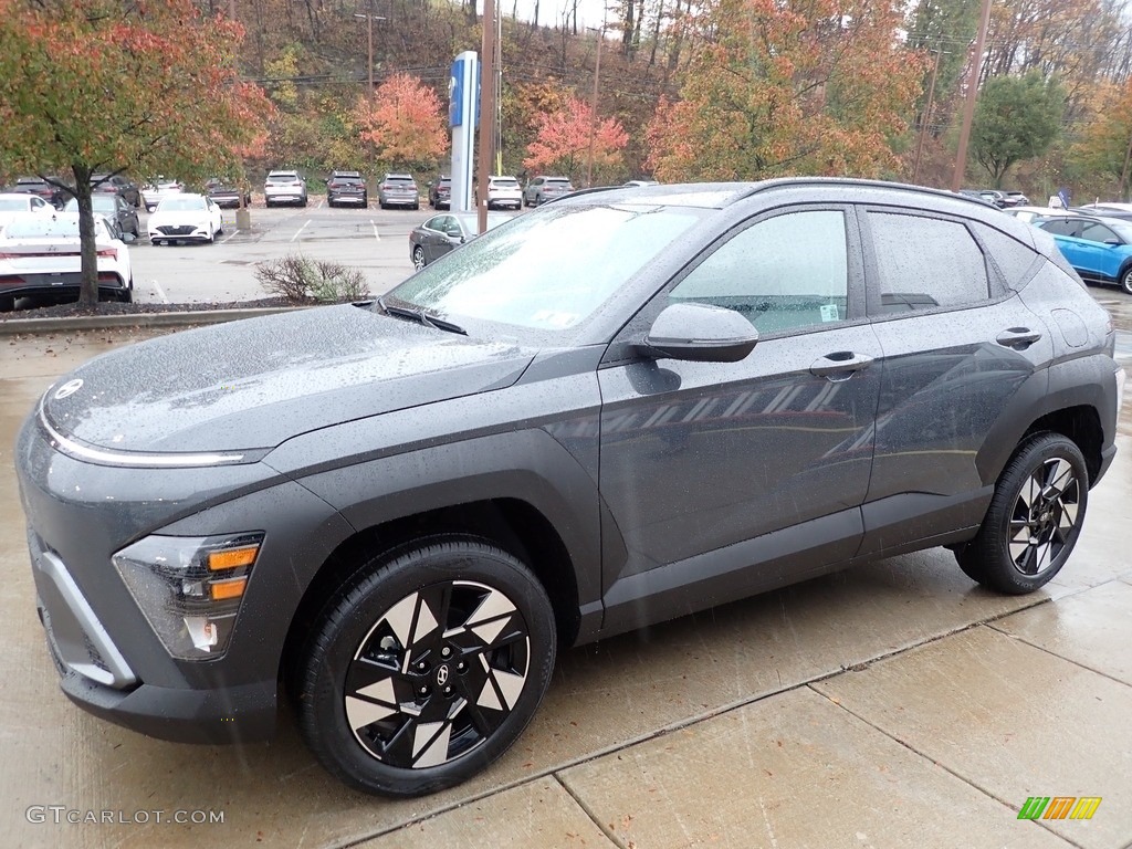 Ecotronic Gray Pearl 2024 Hyundai Kona SEL AWD Exterior Photo #146732843
