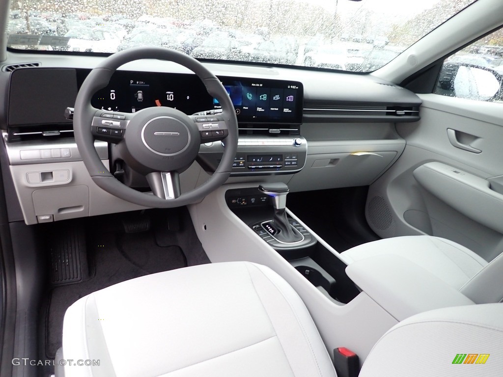 Gray Interior 2024 Hyundai Kona SEL AWD Photo #146732972