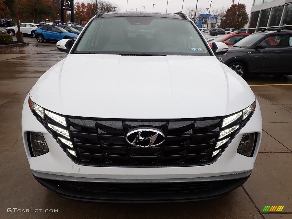 2024 Tucson SEL Convenience Hybrid AWD - Serenity White Pearl / Gray photo #8