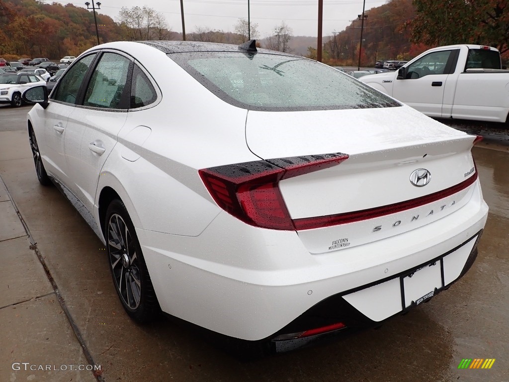 2023 Sonata Limited - Serenity White / Medium Gray photo #4