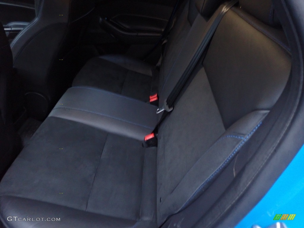 2018 Focus RS Hatch - Nitrous Blue / Charcoal Black Recaro Leather photo #18