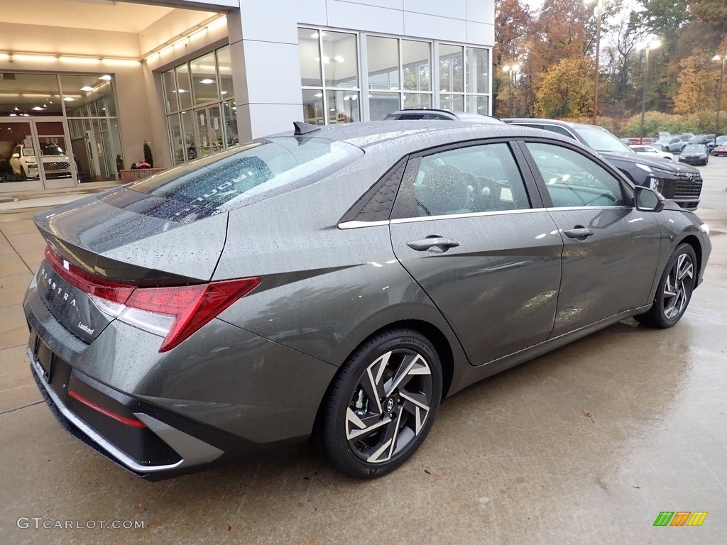 2024 Elantra Limited - Amazon Gray / Light Gray photo #2